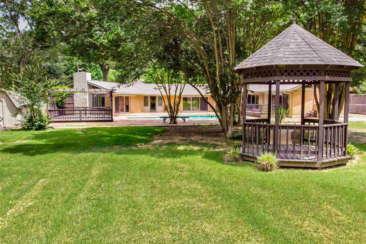 5341 Rich Road Memphis, TN 38120 - Photo 24 of 25 Gazebo in the Expansive Rear Grounds, this .96 acre property will satisfy your wants and needs for relaxation and entertaining!