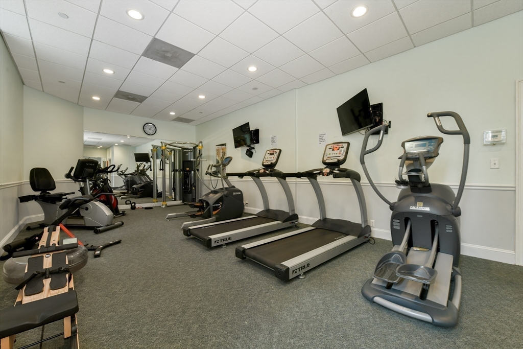 416 Commonwealth Avenue, Unit 312 Boston, MA 02215 - Photo 3 of 24 a view of a room with gym equipment
