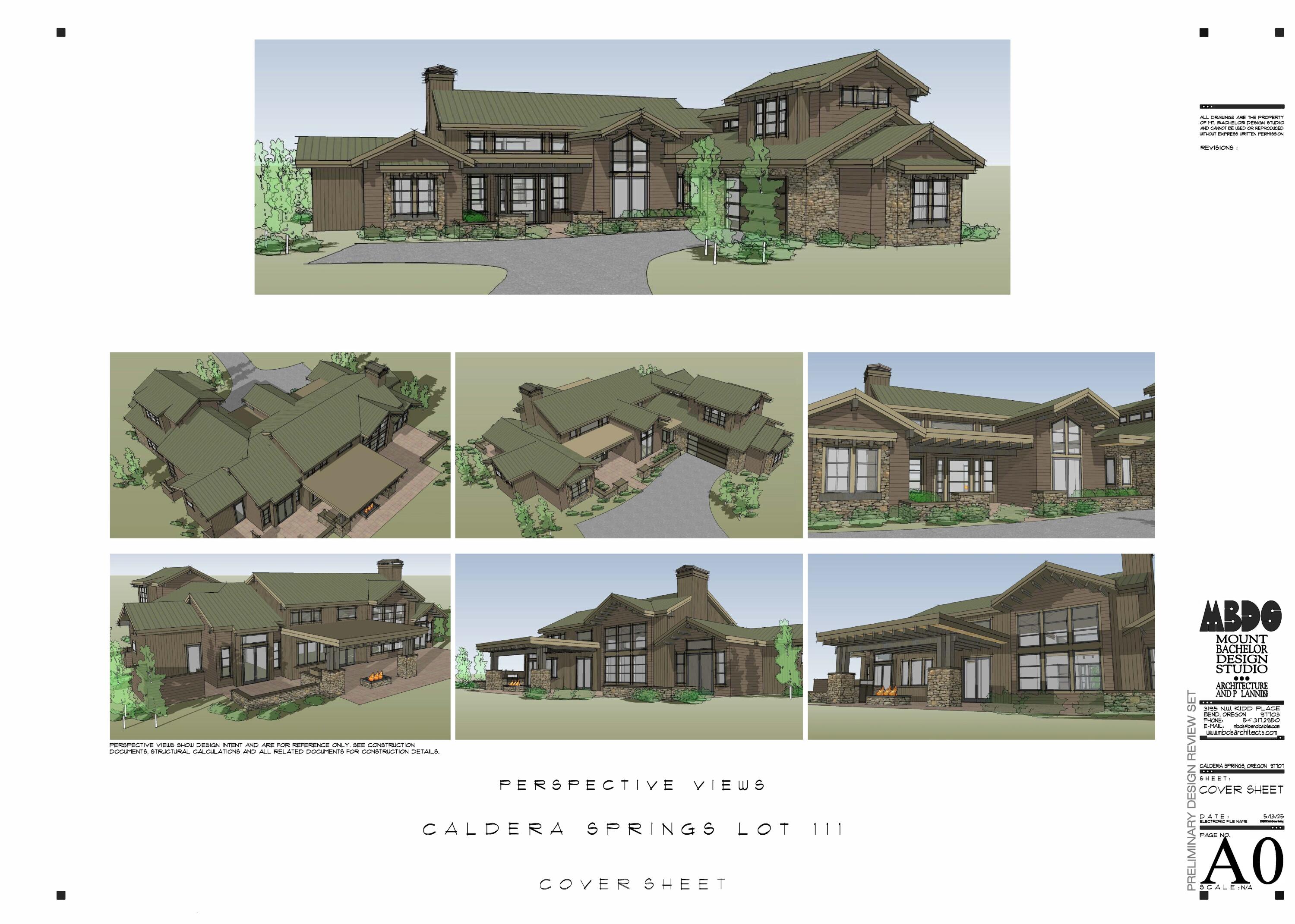54681 Sunstone Loop, Unit 111 Bend, OR 97707 - Photo 7 of 16 pre-approved home design for homesite