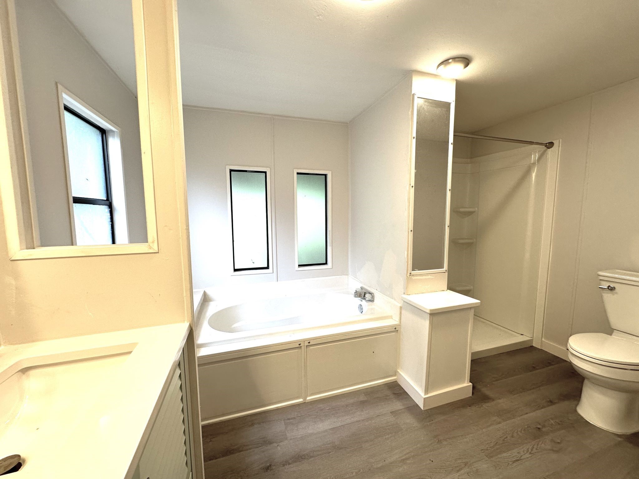 195 Charlies Lane Trinity, TX 75862 - Photo 11 of 25 a bathroom with a sink and a mirror