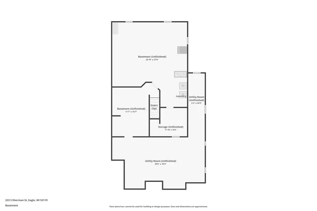 $374,500 | 223 South Sherman Street, Eagle, WI 53119