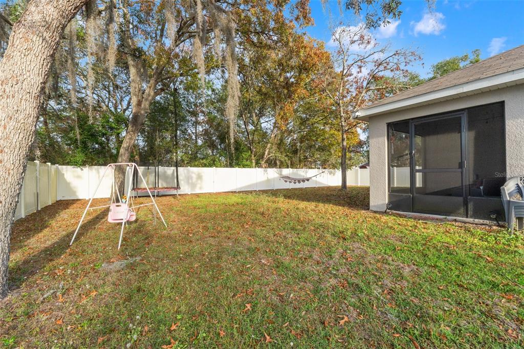 2448 Dothan Avenue Spring Hill, FL 34609 - Photo 17 of 20 a view of back yard of the house