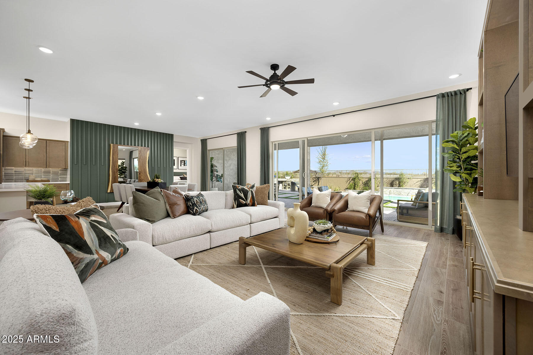 17434 West Via Dona Road Surprise, AZ 85387 - Photo 6 of 16 PHX_TierraVistoso_Garnet_Model_Greatroom