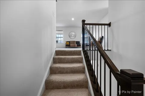 a view of entryway and hall