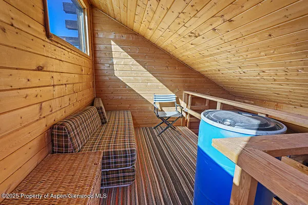 a view of outdoor space with seating space