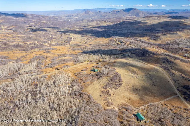 a view of mountains in the background