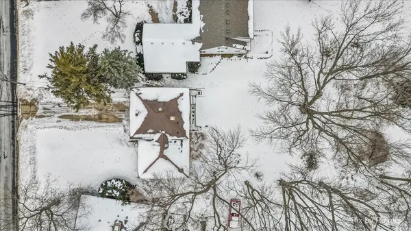 a view of a terrace with a lake view