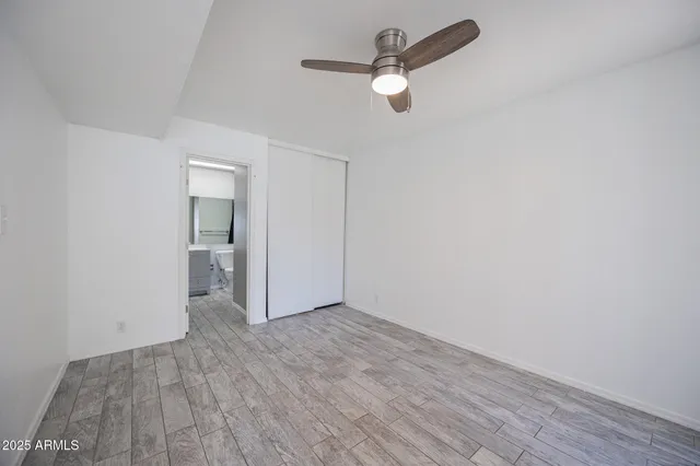 wooden floor in an empty room