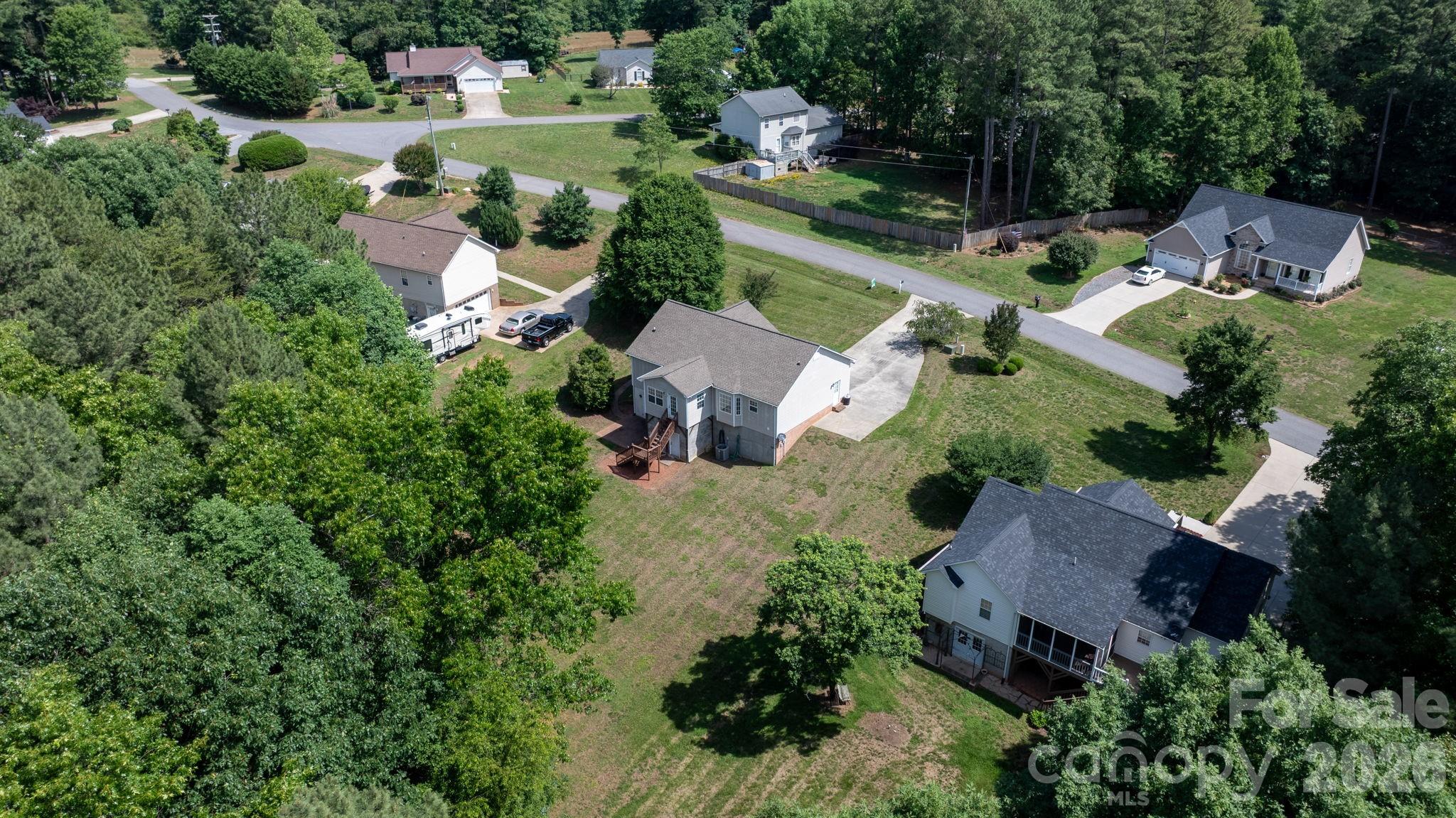 4967 Addison Lane Hickory, NC 28601 - Photo 40 of 43 an aerial view of a house with outdoor space and street view