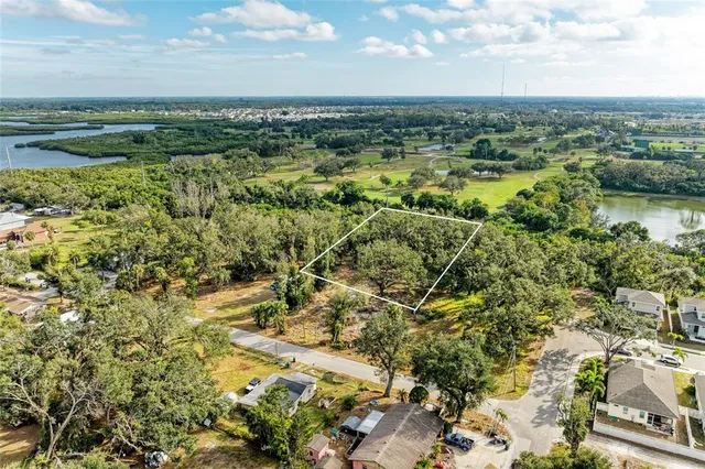 a view of a city with lots of trees