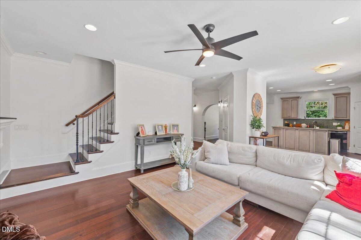 1304 Flying Hawk Road Apex, NC 27523 - Photo 5 of 52 a living room with furniture
