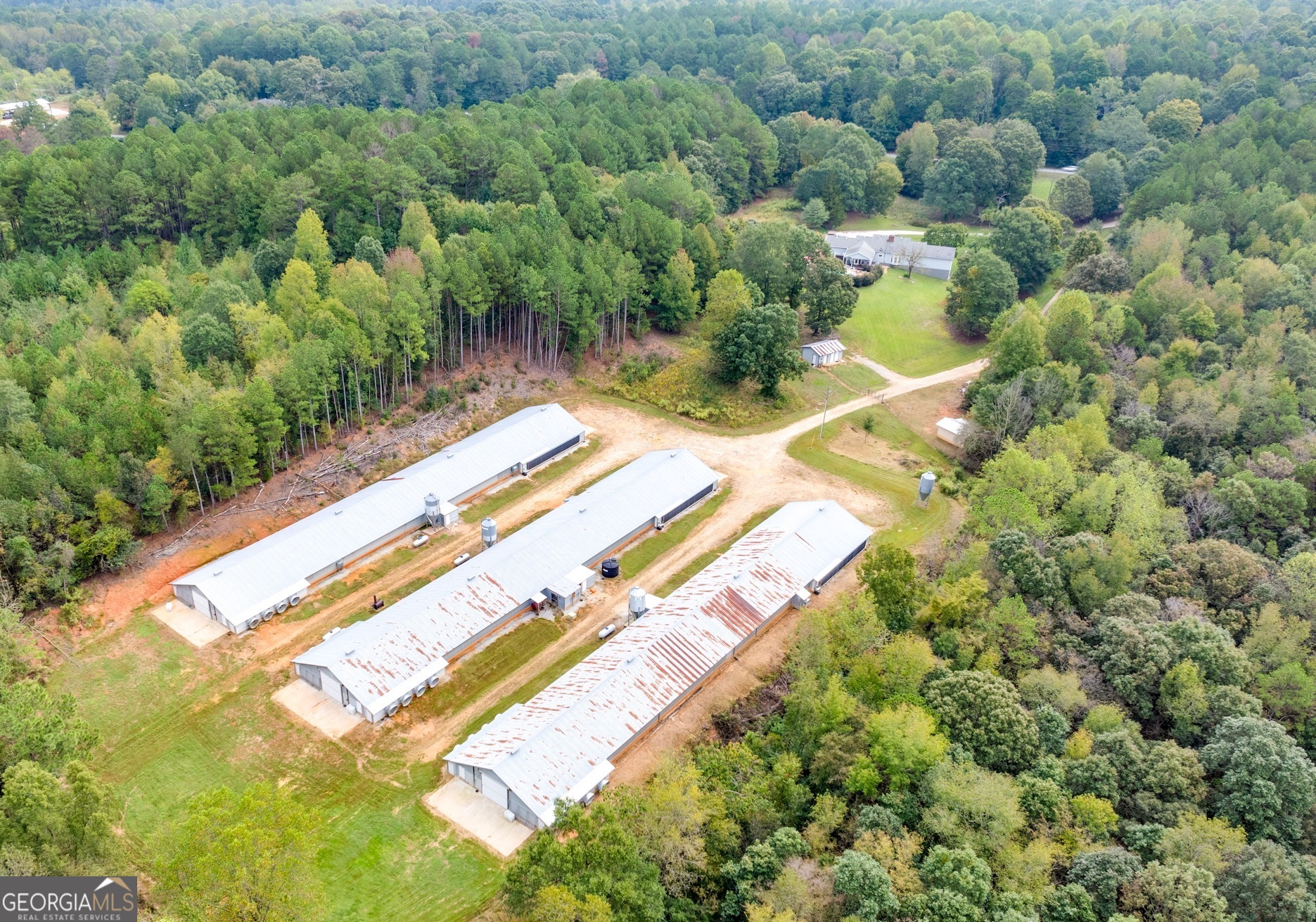 119 Yarbrough Ridgeway Road Commerce, GA 30529 - Photo 48 of 50 a view of a backyard