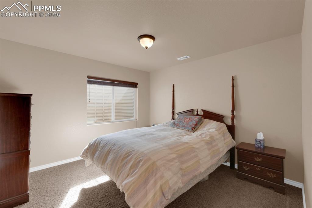 7636 Wichita Ridge Point Colorado Springs, CO 80923 - Photo 24 of 33 Basement bedroom