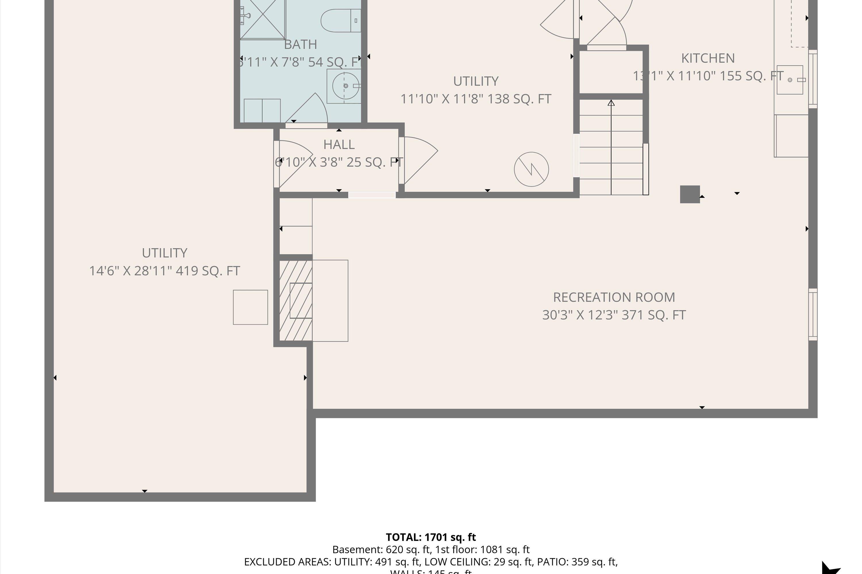 4608 Elva Road Northwest Roanoke, VA 24017 - Photo 37 of 38 02-Basement