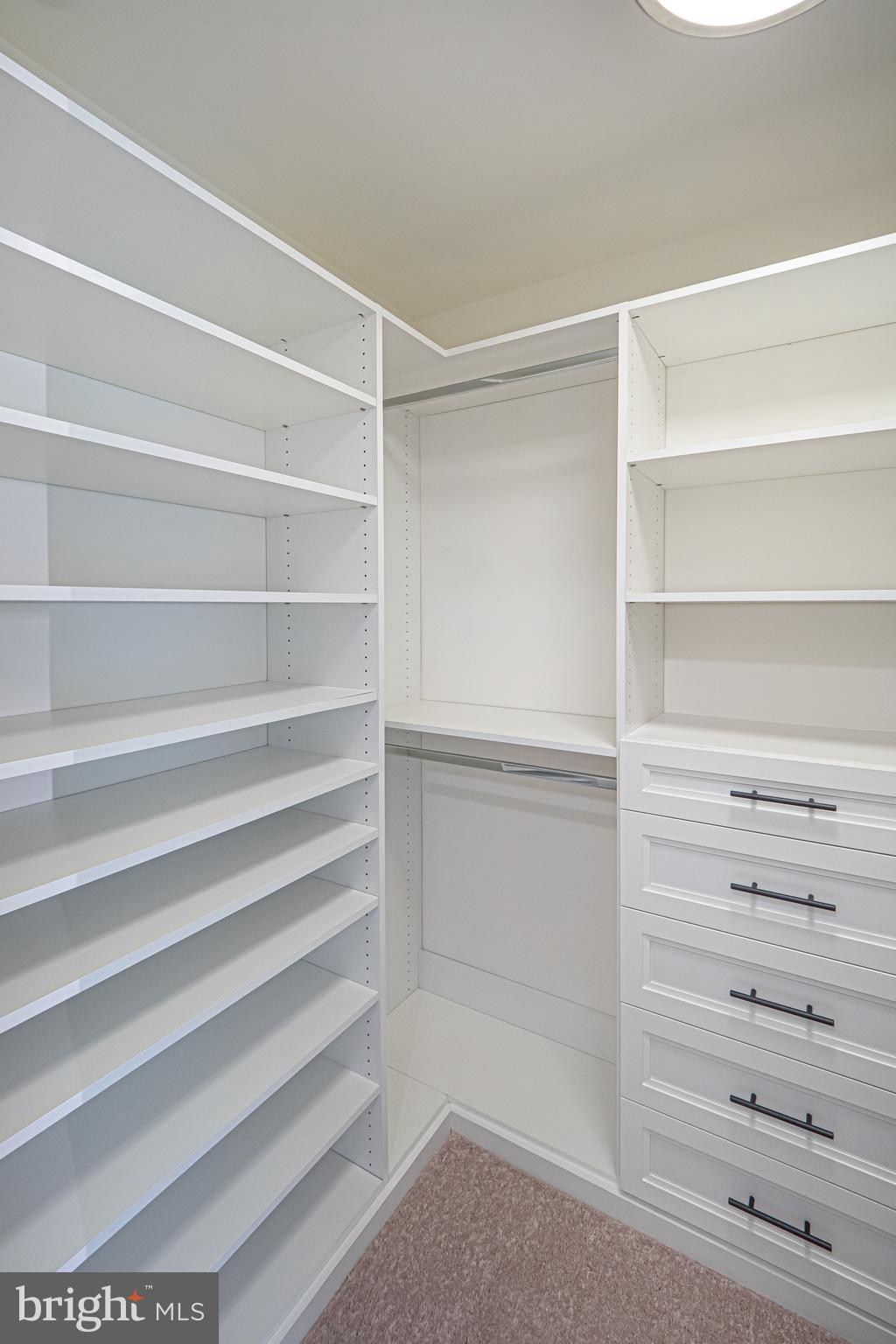 2 Timber Mill Lane, Unit SERENO Landenberg, PA 19350 - Photo 42 of 62 a view of walk in closet with empty racks