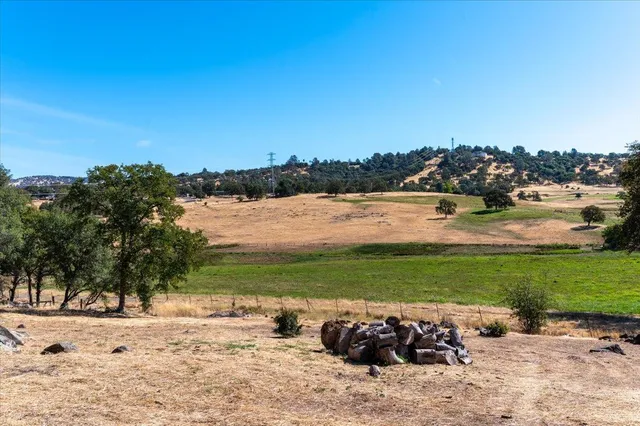 a view of city and mountain