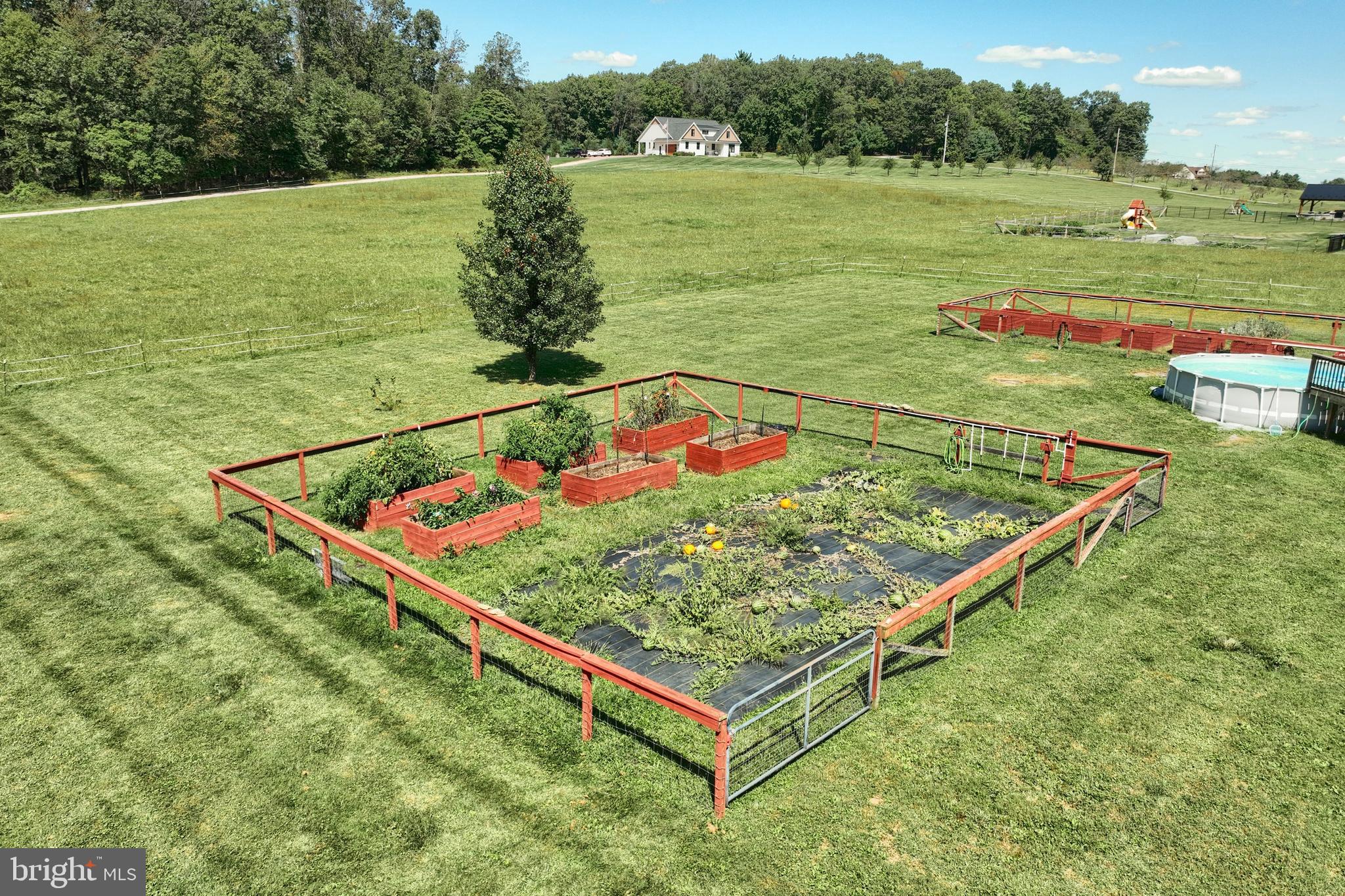 456 Church Road Orrtanna, PA 17353 - Photo 6 of 65 a view of a backyard with a lake view