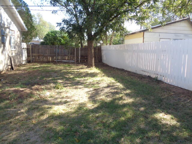 4919 38th Street Lubbock, TX 79414 - Photo 11 of 12 a view of a backyard