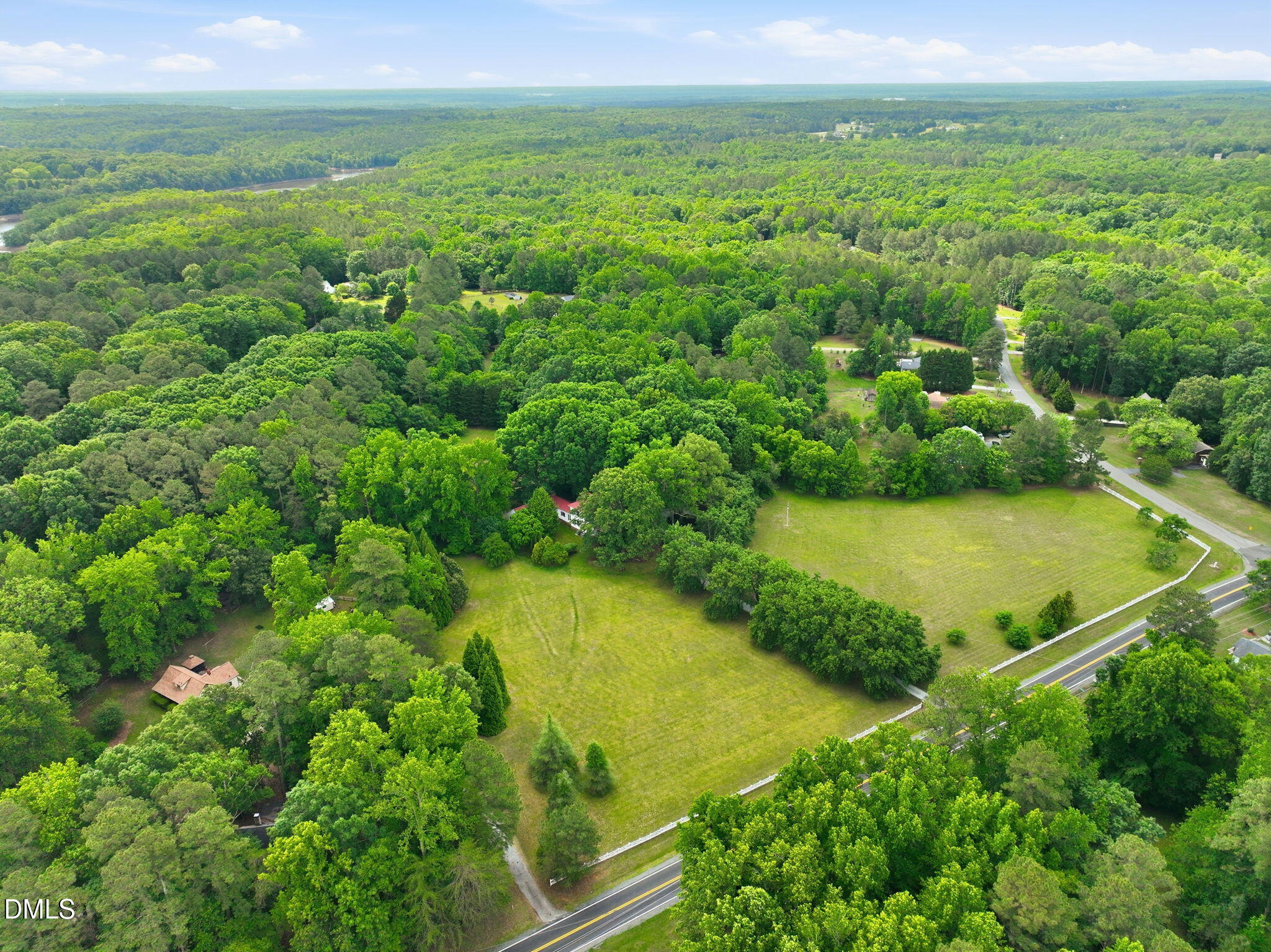 2102 Bahama Road Bahama, NC 27503 - Photo 63 of 66 Aerial from North
