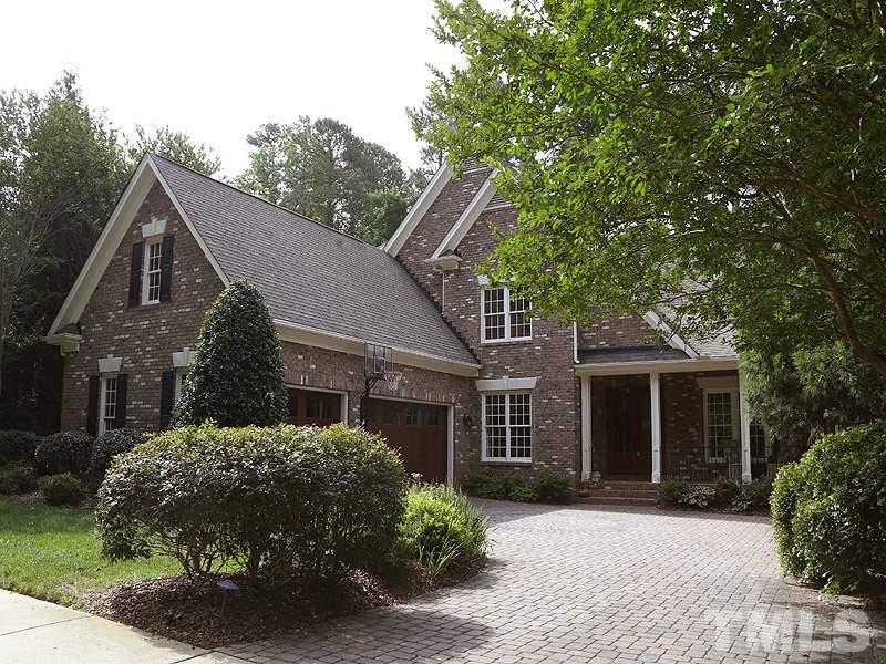 4417 Harbourgate Drive Raleigh, NC 27612 - Photo 1 of 25 Welcome home to this 4200 plus sq ft, brick and fiber cement home on a beautiful lot with flat wavered courtyard driveway and 3 car garage 2/ carriage style doors. Irrigation keeps the landscaping lush. Lighting adds definition in the evenings.