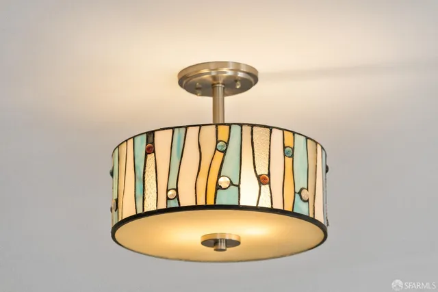 a view of wooden floor