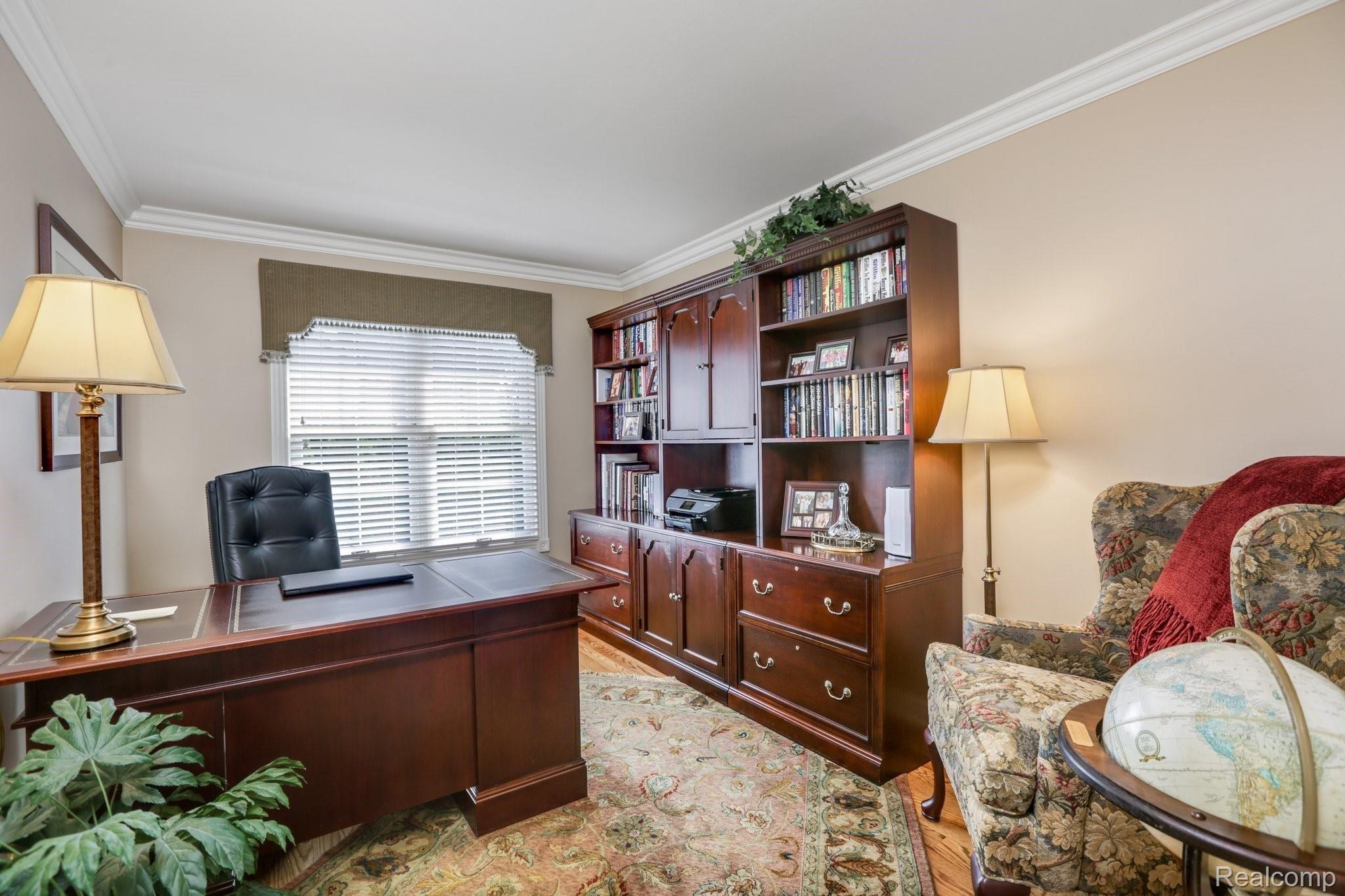 4808 Rivers Edge Drive Troy, MI 48098 - Photo 17 of 40 Private 1st floor Office/ Library