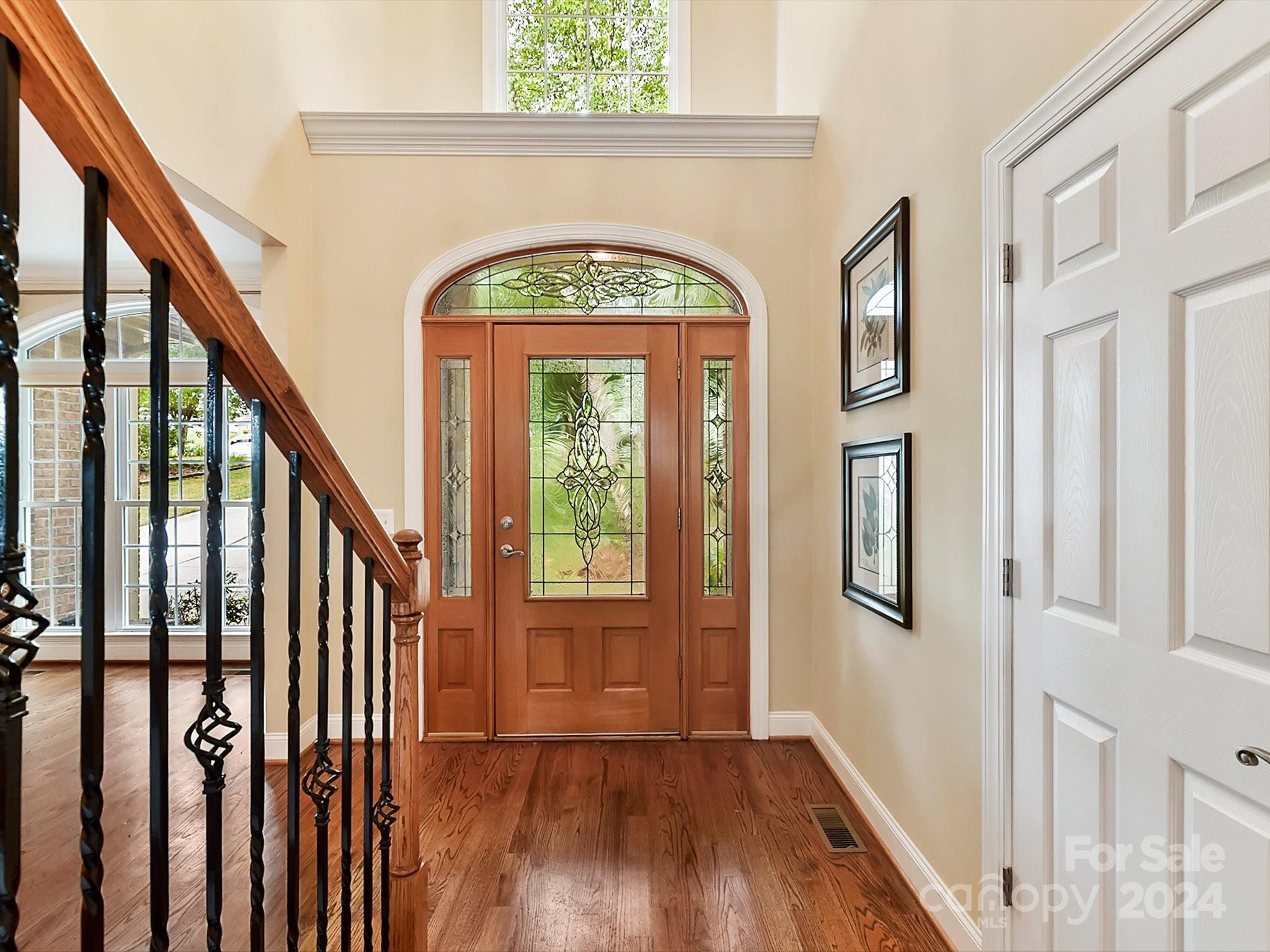146 Canterbury Crossing Fort Mill, SC 29708 - Photo 6 of 48 a view of front door with stairs