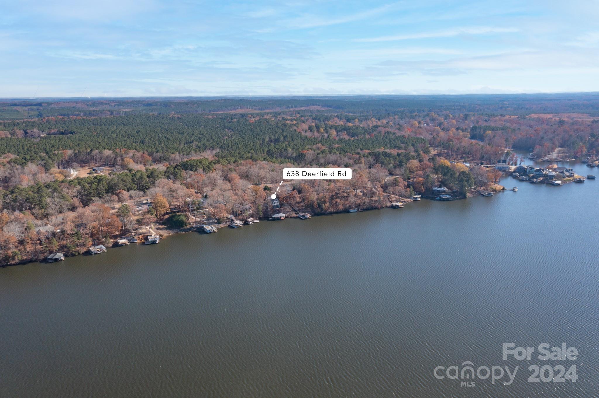 638 Deerfield Road Mount Gilead, NC 27306 - Photo 47 of 48 an aerial view of multiple house