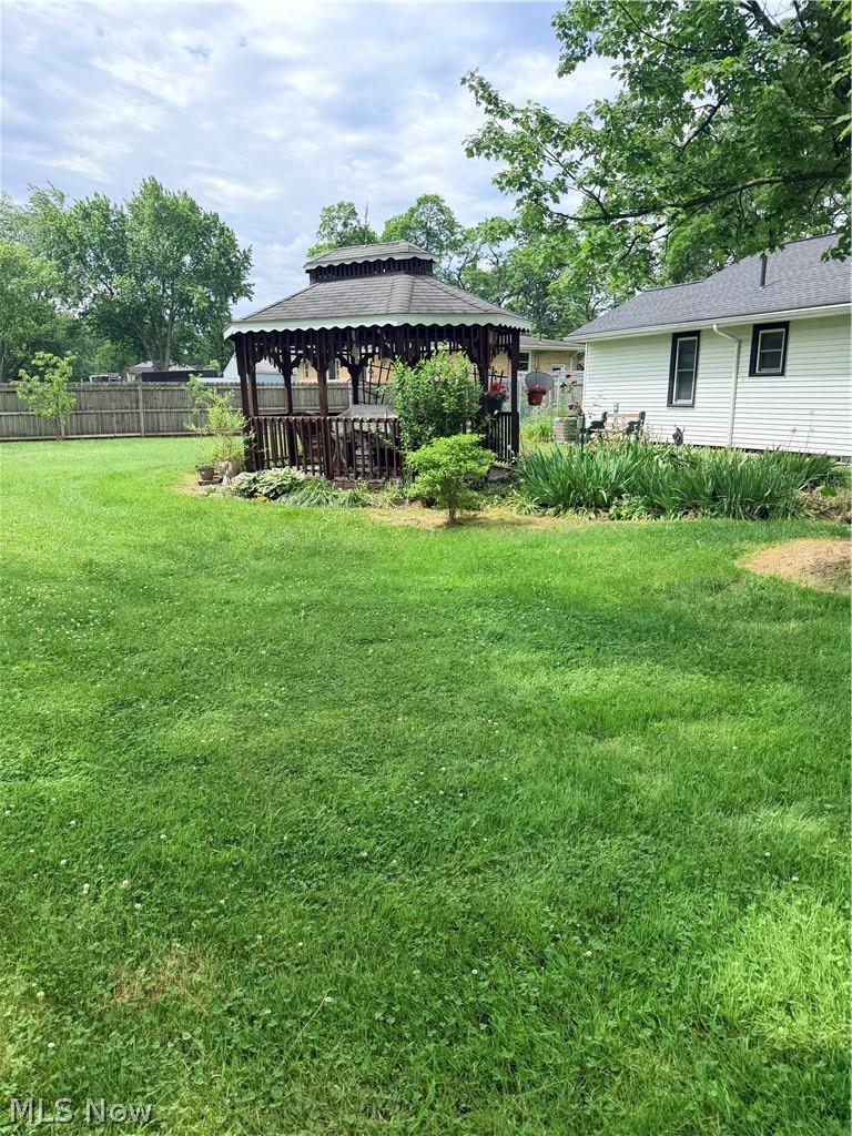 15381 Howe Road Strongsville, OH 44136 - Photo 9 of 50 yard with gazebo
