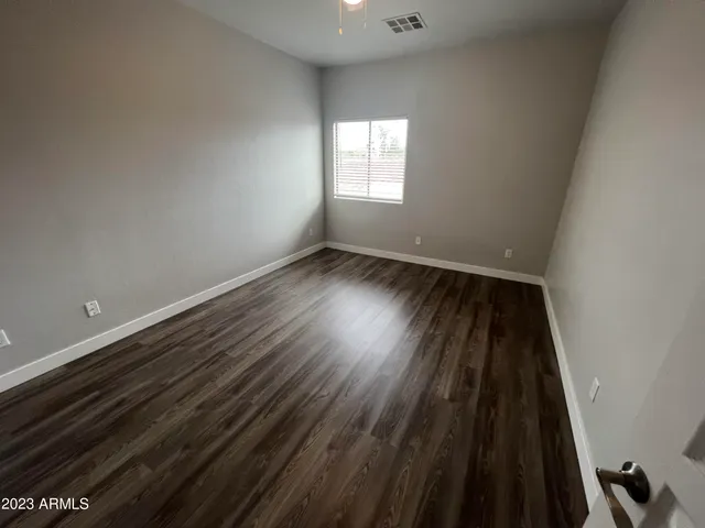 wooden floor in an empty room