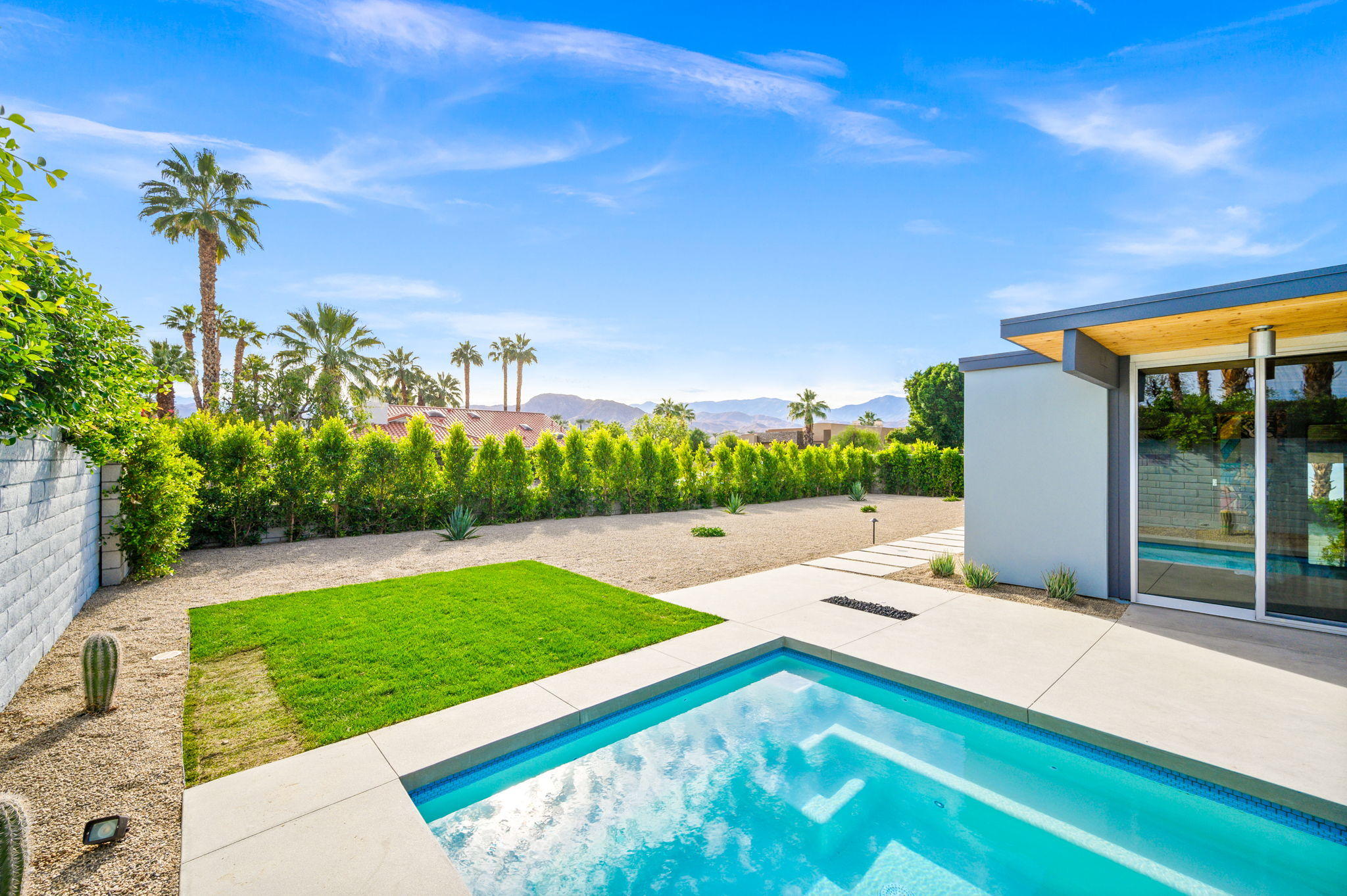 36668 Palm View Road Rancho Mirage, CA 92270 - Photo 39 of 49 a view of an outdoor space and yard