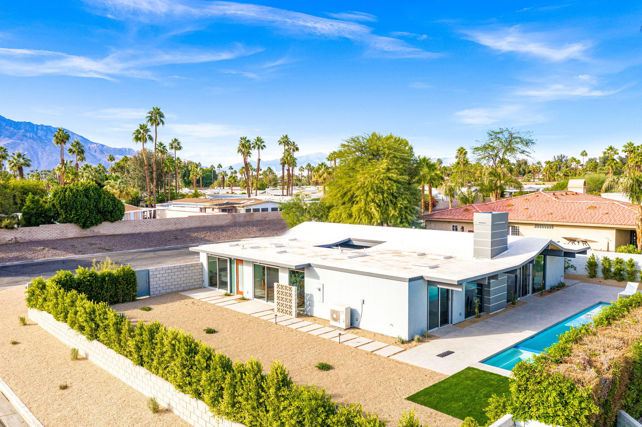 36668 Palm View Road Rancho Mirage, CA 92270 - Photo 47 of 49 a view of a house with outdoor space