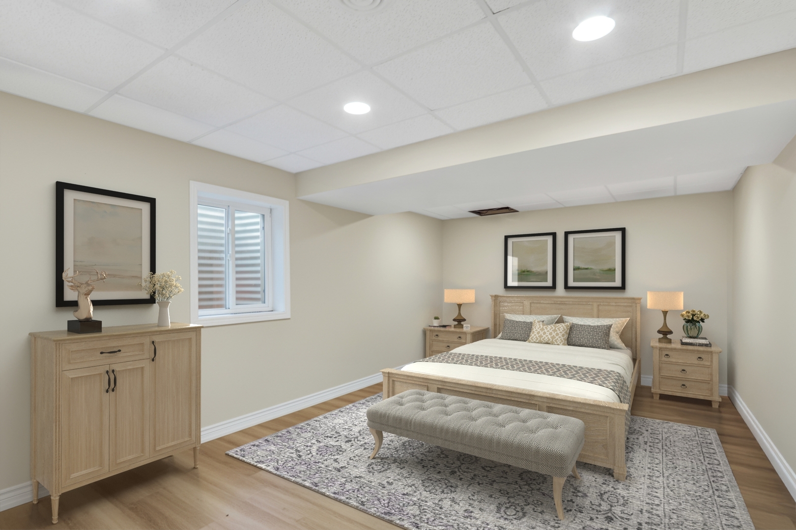 6183 Old Farm Lane Gurnee, IL 60031 - Photo 26 of 52 a bedroom with a bed and a window