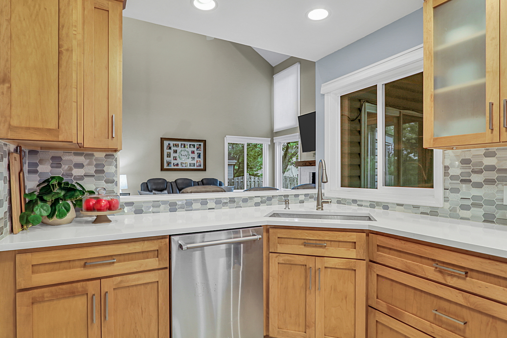 6183 Old Farm Lane Gurnee, IL 60031 - Photo 8 of 52 a kitchen with sink and cabinets
