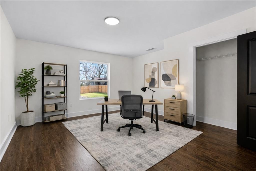 968 Bruce Circle Southeast Atlanta, GA 30316 - Photo 22 of 40 a workspace with furniture and a window