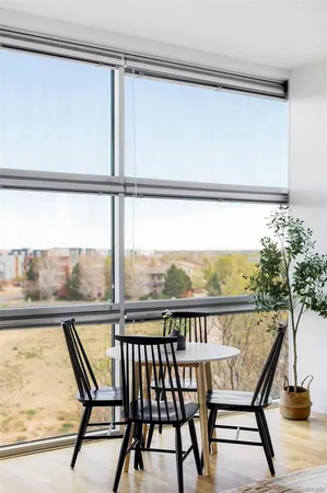 an aerial view of beach and ocean