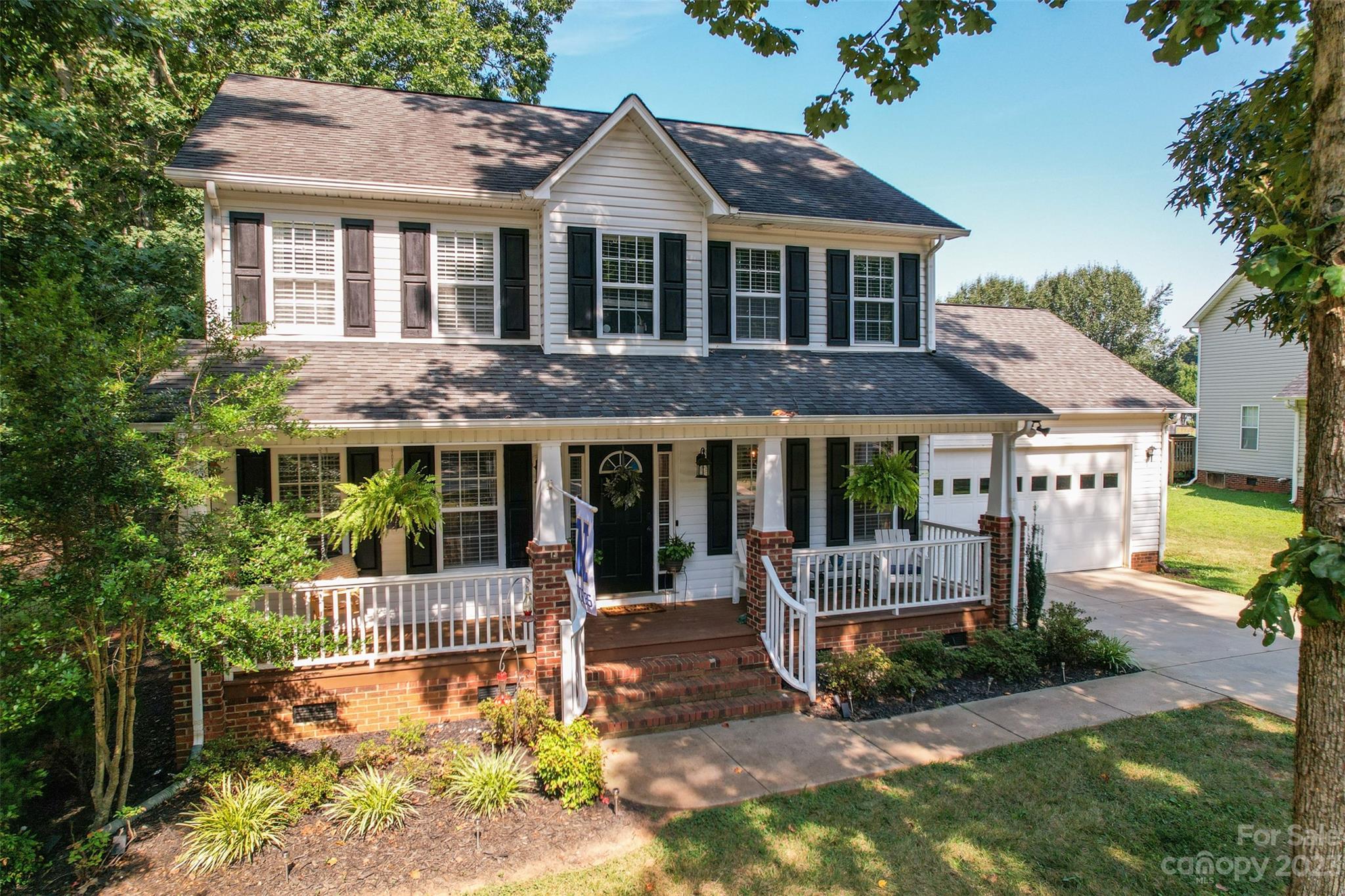 358 Maple Ridge Circle Salisbury, NC 28147 - Photo 3 of 48 front view of a house with a yard