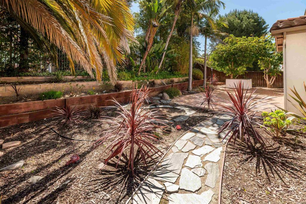1577 Archer Road San Marcos, CA 92078 - Photo 48 of 53 a view of backyard with wooden fence and plants
