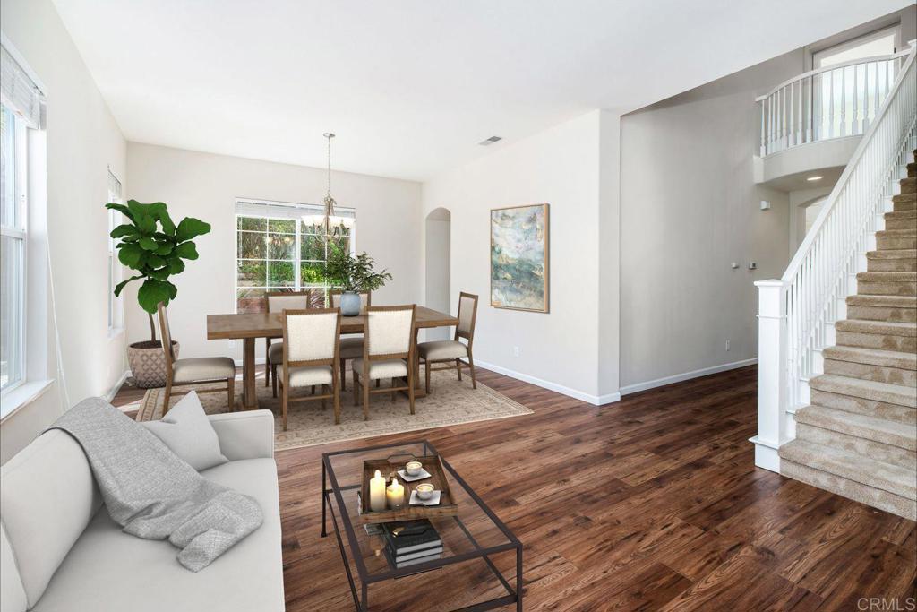 1577 Archer Road San Marcos, CA 92078 - Photo 6 of 53 a living room with furniture and a potted plant