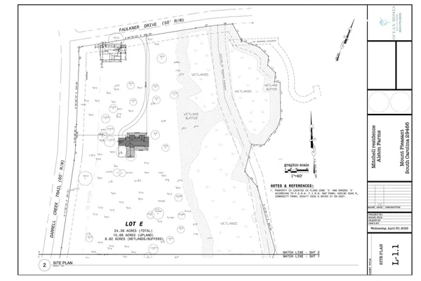 $5,995,000 | 0 Faulkner Drive, Mount Pleasant, SC 29466