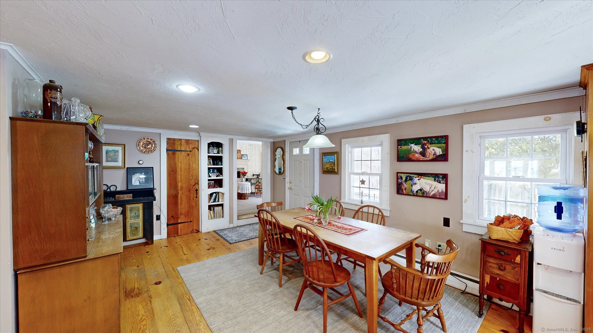 69 North Bedlam Road Chaplin, CT 06235 - Photo 11 of 40 a view of a dining room with furniture and window