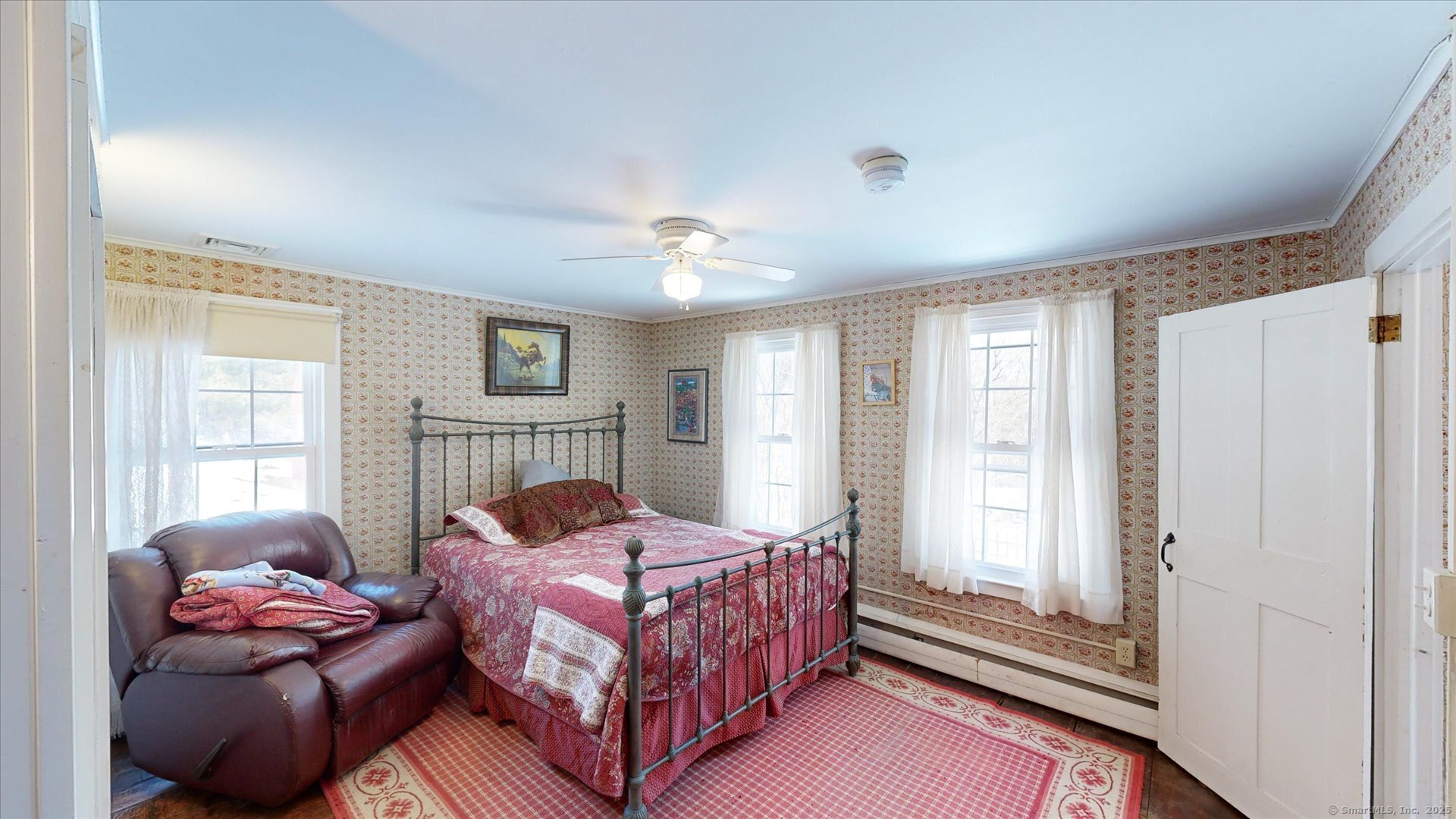 69 North Bedlam Road Chaplin, CT 06235 - Photo 24 of 40 a bedroom with bed and window