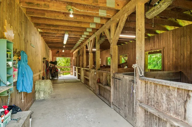 a view of storage and utility room