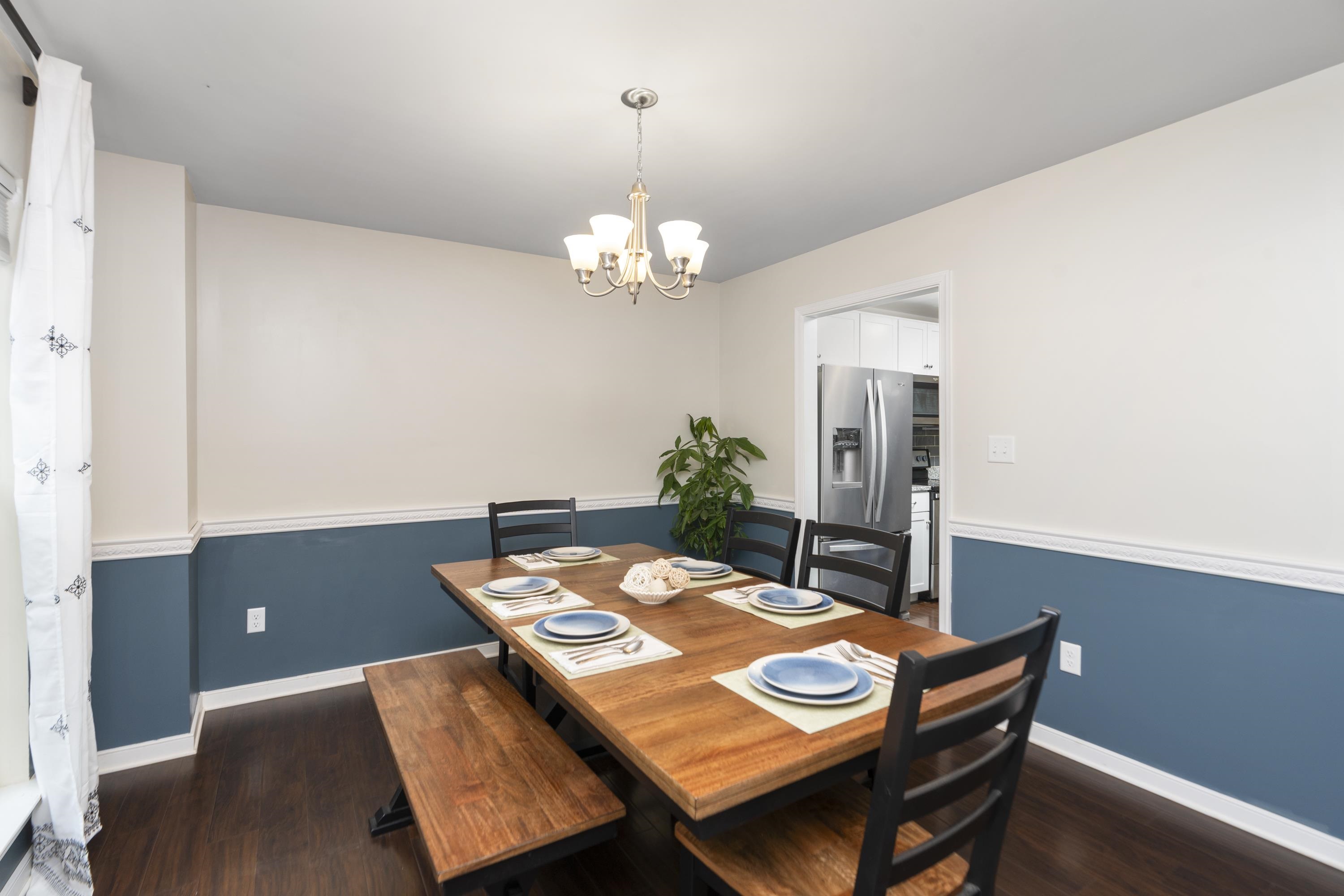 10 Zephyr Road Palmyra, VA 22963 - Photo 26 of 72 a view of a dining room with furniture and wooden floor