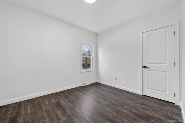 wooden floor in an empty room