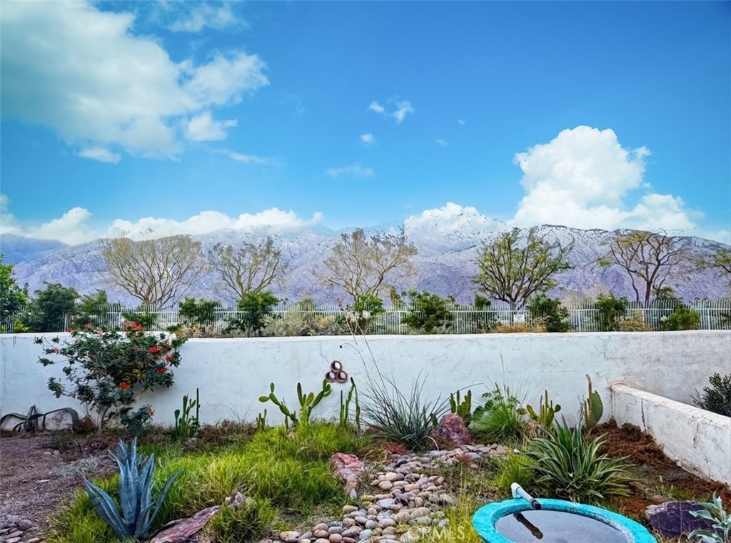 1932 South Barona Road Palm Springs, CA 92264 - Photo 4 of 19 a view of a garden