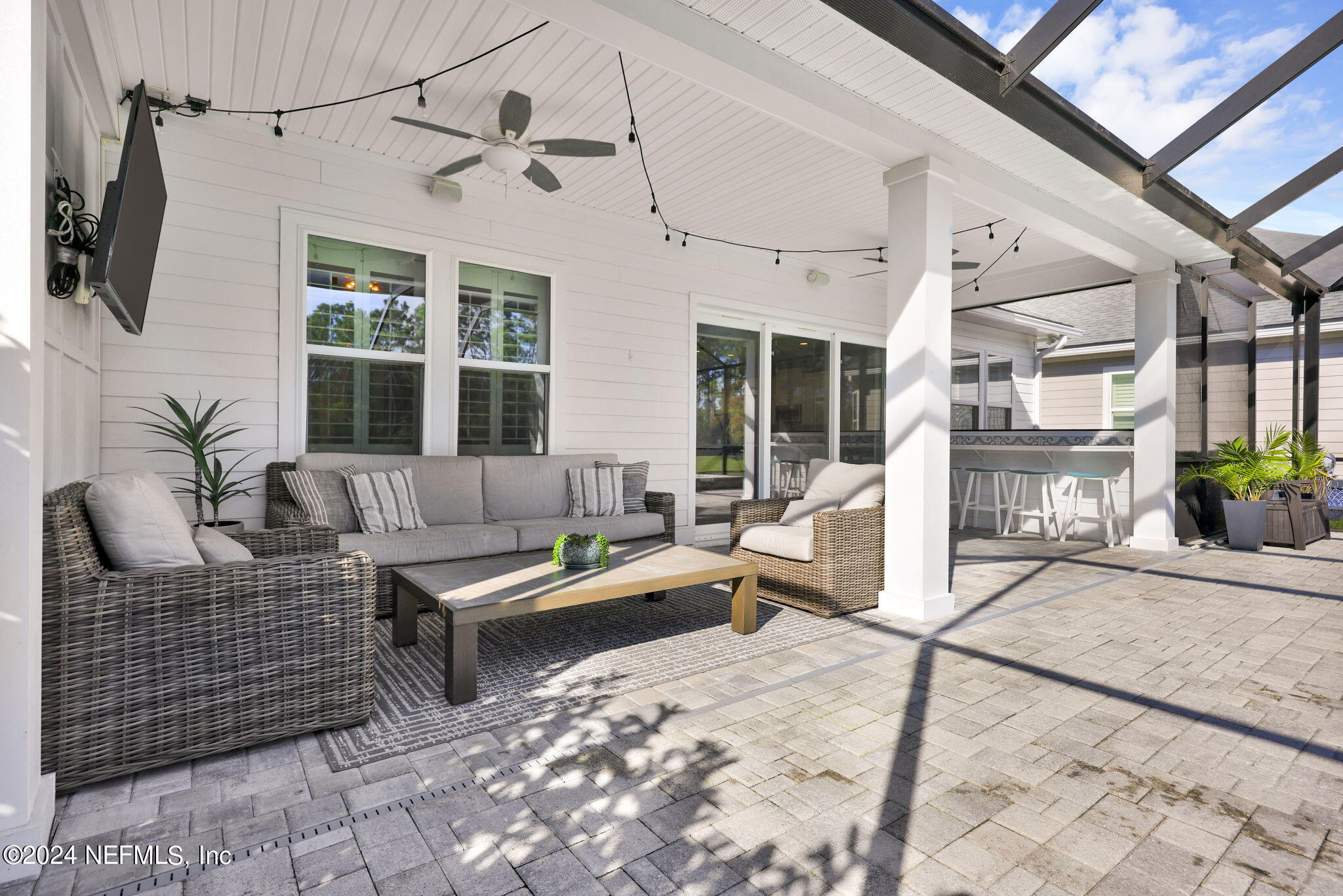 79 Shadow Rdg Trail Ponte Vedra, FL 32081 - Photo 46 of 99 Pavered Deck Area