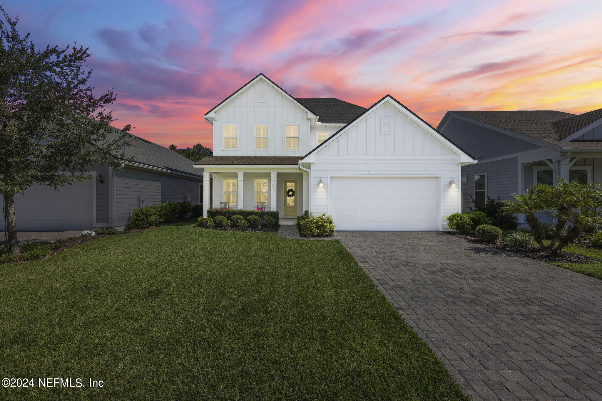 79 Shadow Rdg Trail Ponte Vedra, FL 32081 - Photo 8 of 99 Twilight Exterior