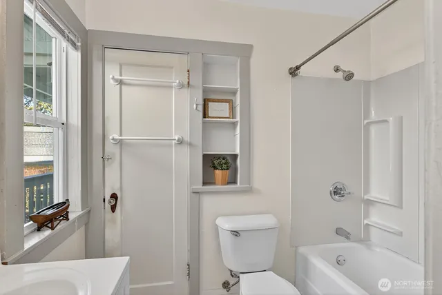 a view of storage and utility room