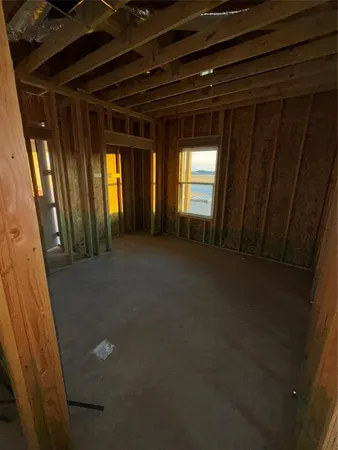 a view of empty room